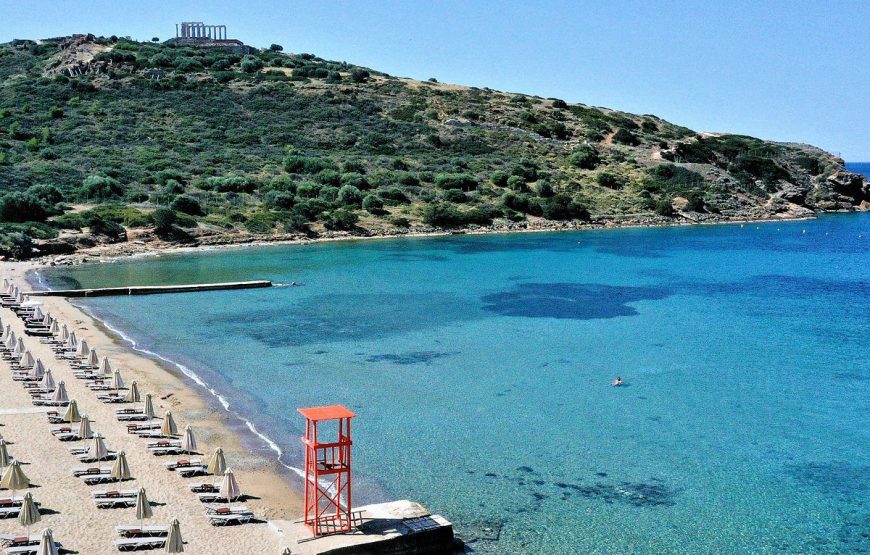 Απογευματινό μπάνιο στο Σούνιο
