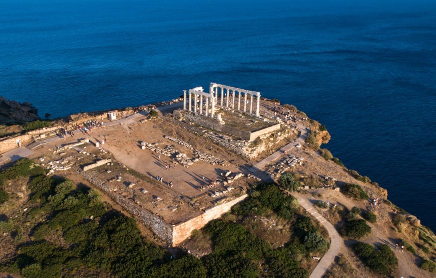 Απογευματινό μπάνιο στο Σούνιο