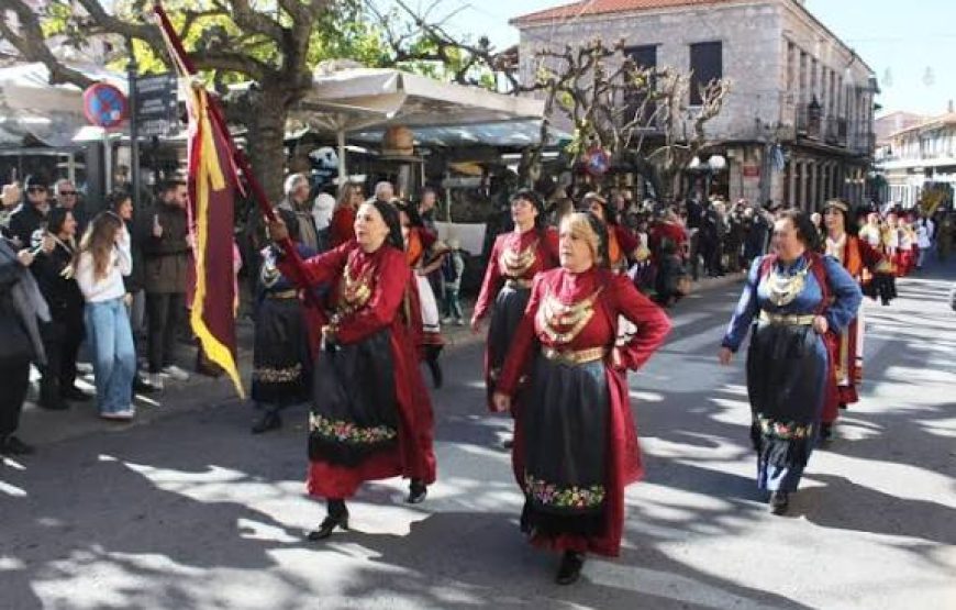 Eκδρομή στην Αναπαράσταση ”Μάχη της Αράχωβας” Αγόριανη